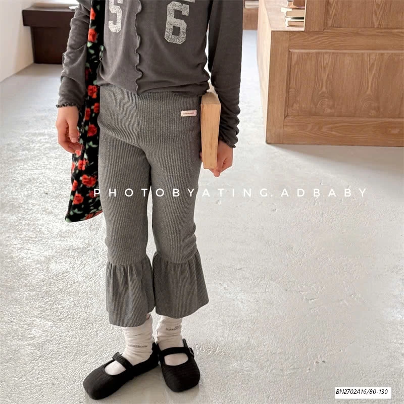 LEGGING GÂN LỠ ỐNG LOE ADBABY