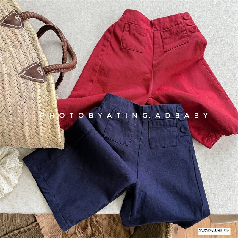 QUẦN THÔ ỐNG RỘNG ADBABY