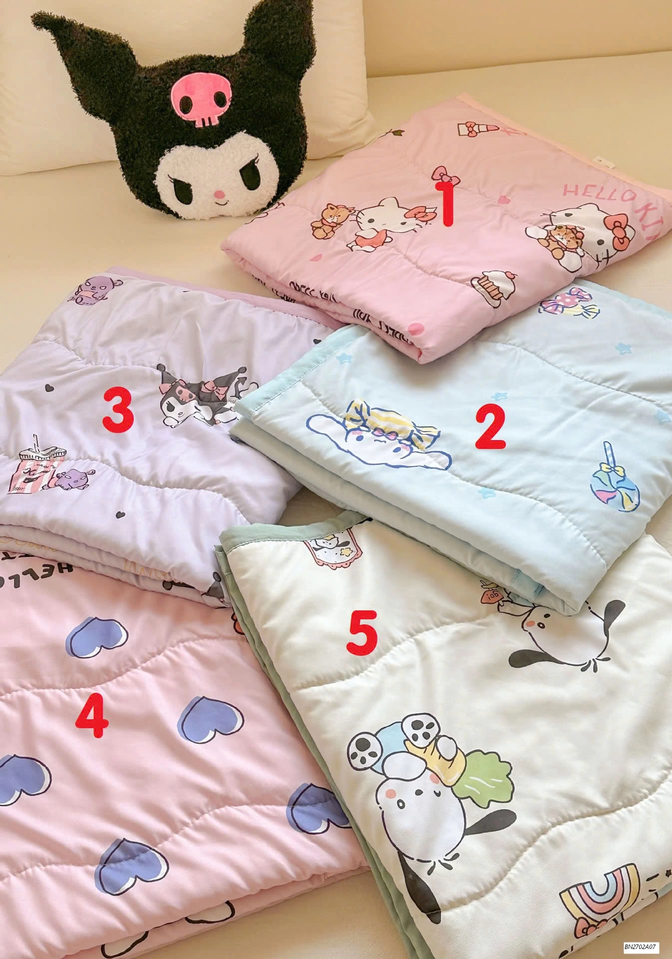 CHĂN ĐIỀU HÒA HOẠT HÌNH CHO BÉ