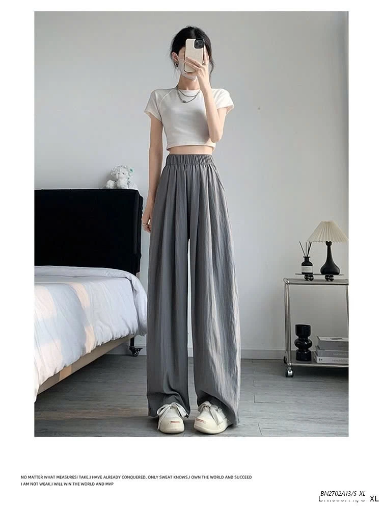 QUẦN ỐNG RỘNG TENCEL MỚI