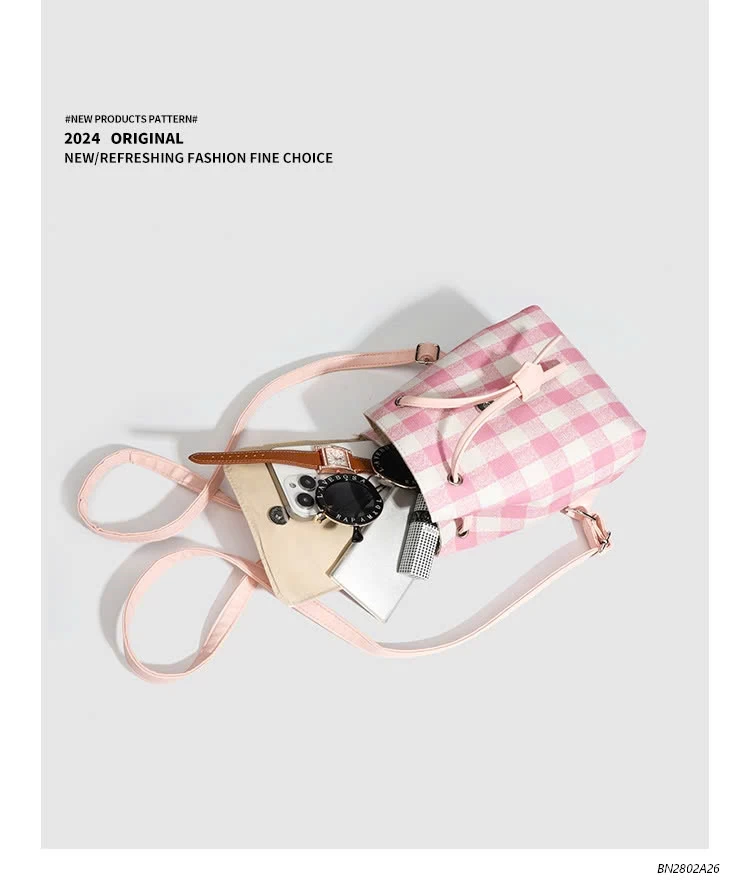 BALO CARO HỒNG KITTY