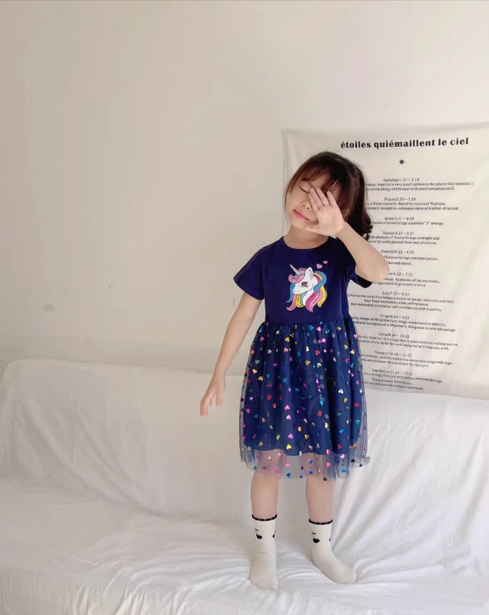 ĐẦM PONY PHỐI CHÂN VOAN