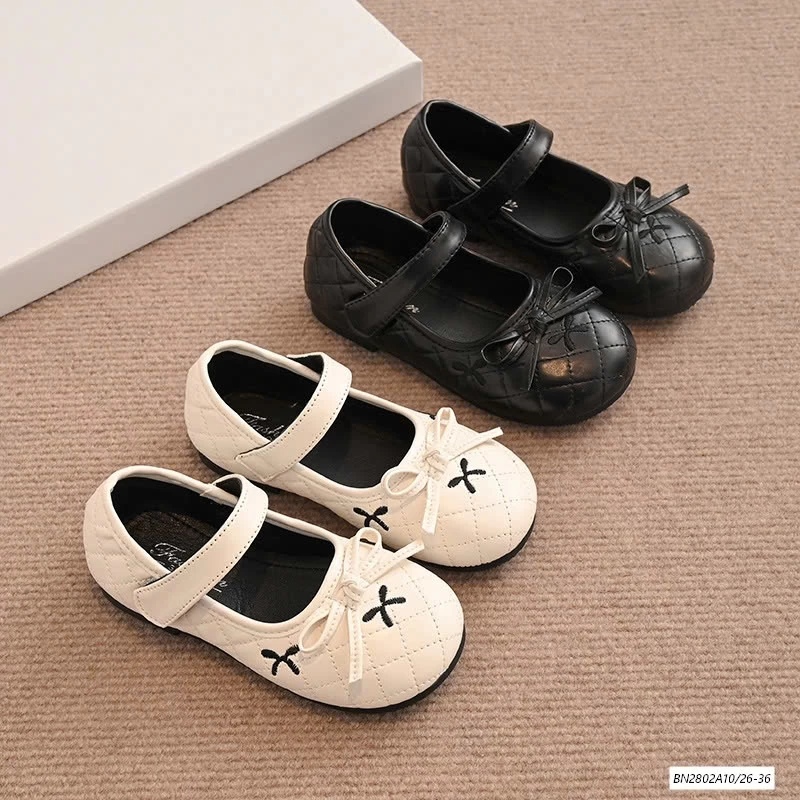 GIÀY BÚP BÊ TRẦN TRÁM THÊU NƠ