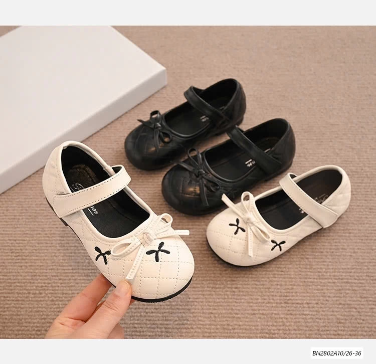 GIÀY BÚP BÊ TRẦN TRÁM THÊU NƠ