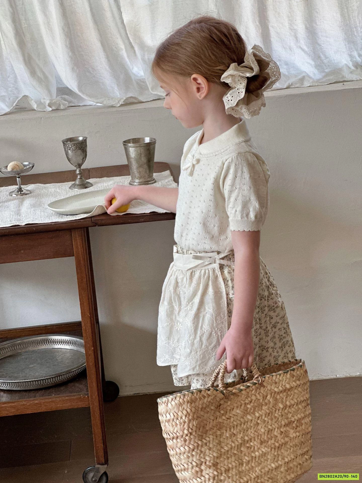 QUẦN VÁY HOA NHÍ VINTAGE