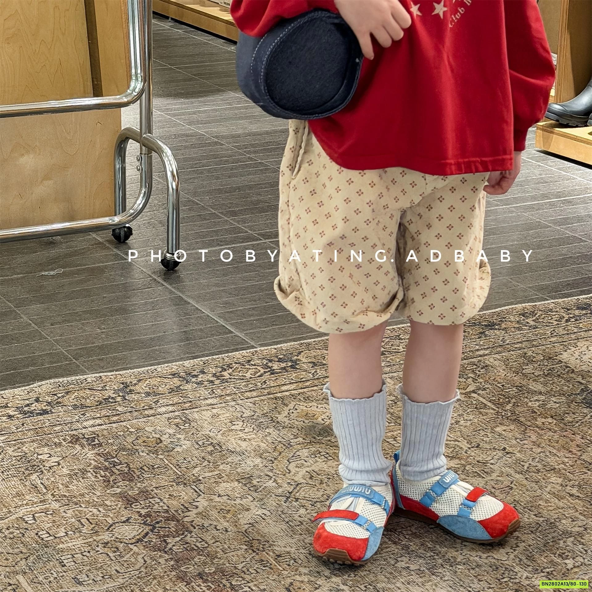 SHORT NHUNG HOA NHÍ 7077 ADBABY