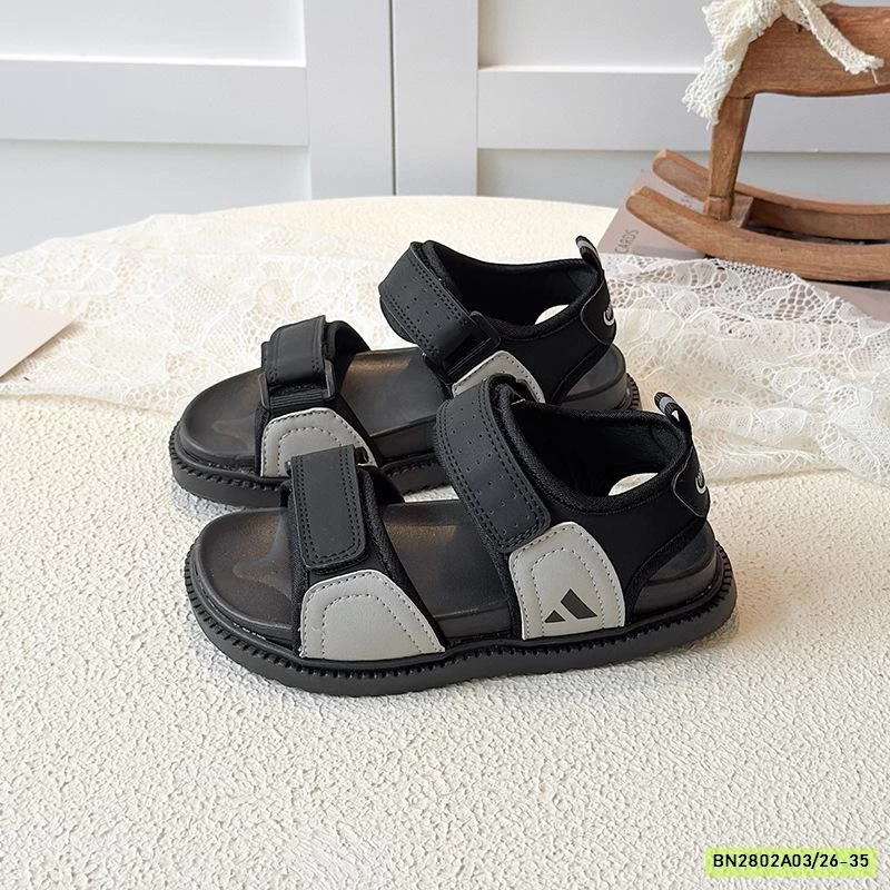 SANDAL QUAI DÁN PHỐI MÀU BÉ TRAI