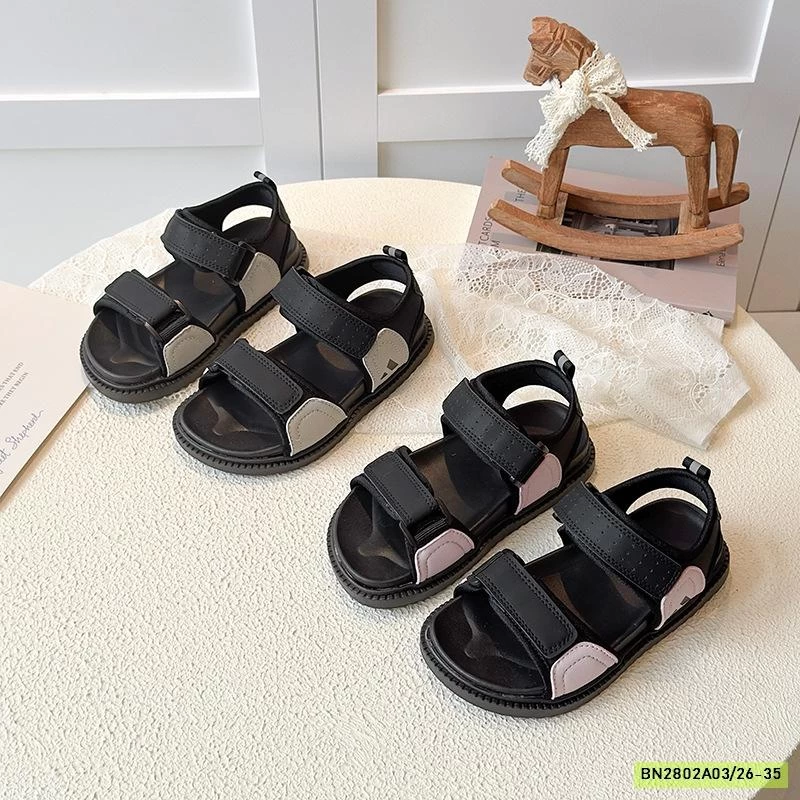 SANDAL QUAI DÁN PHỐI MÀU BÉ TRAI