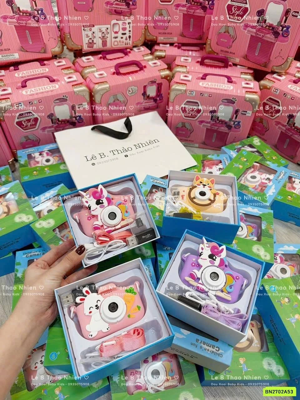 MÁY ẢNH MINI KÈM THẺ NHỚ