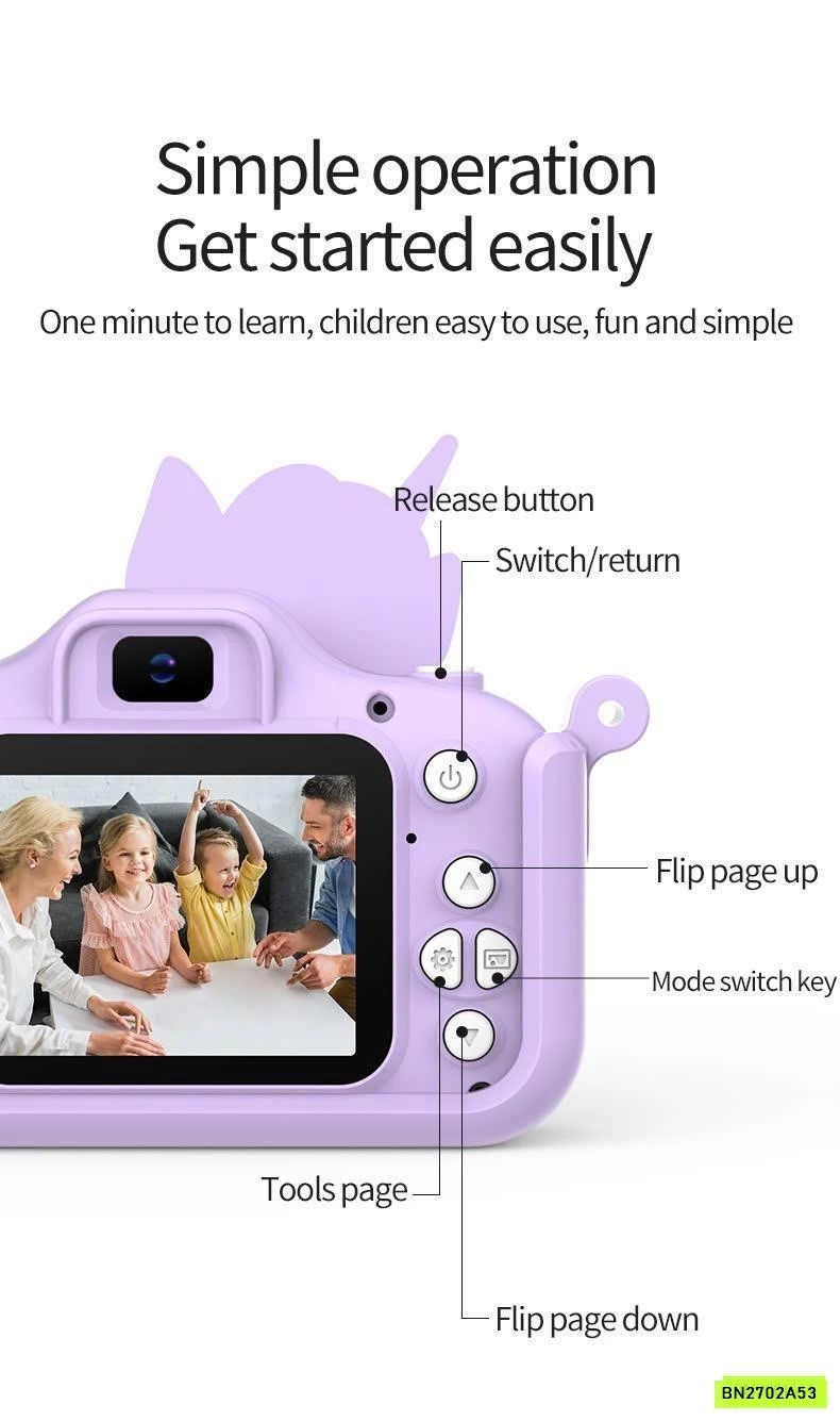 MÁY ẢNH MINI KÈM THẺ NHỚ