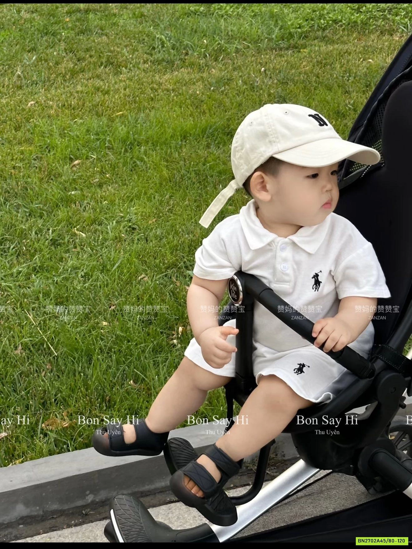 SÉT POLO TRẮNG THÊU NGỰA