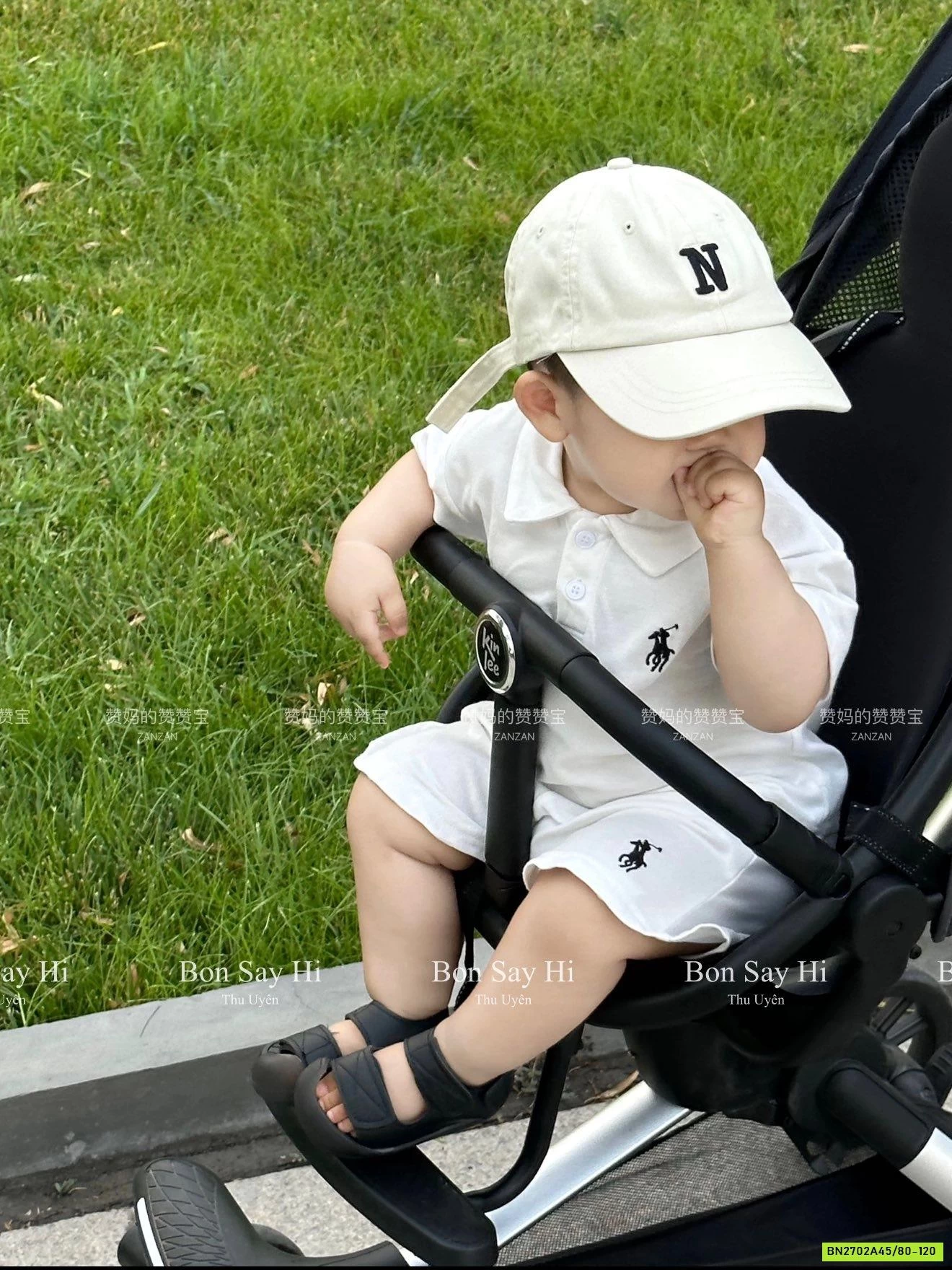 SÉT POLO TRẮNG THÊU NGỰA