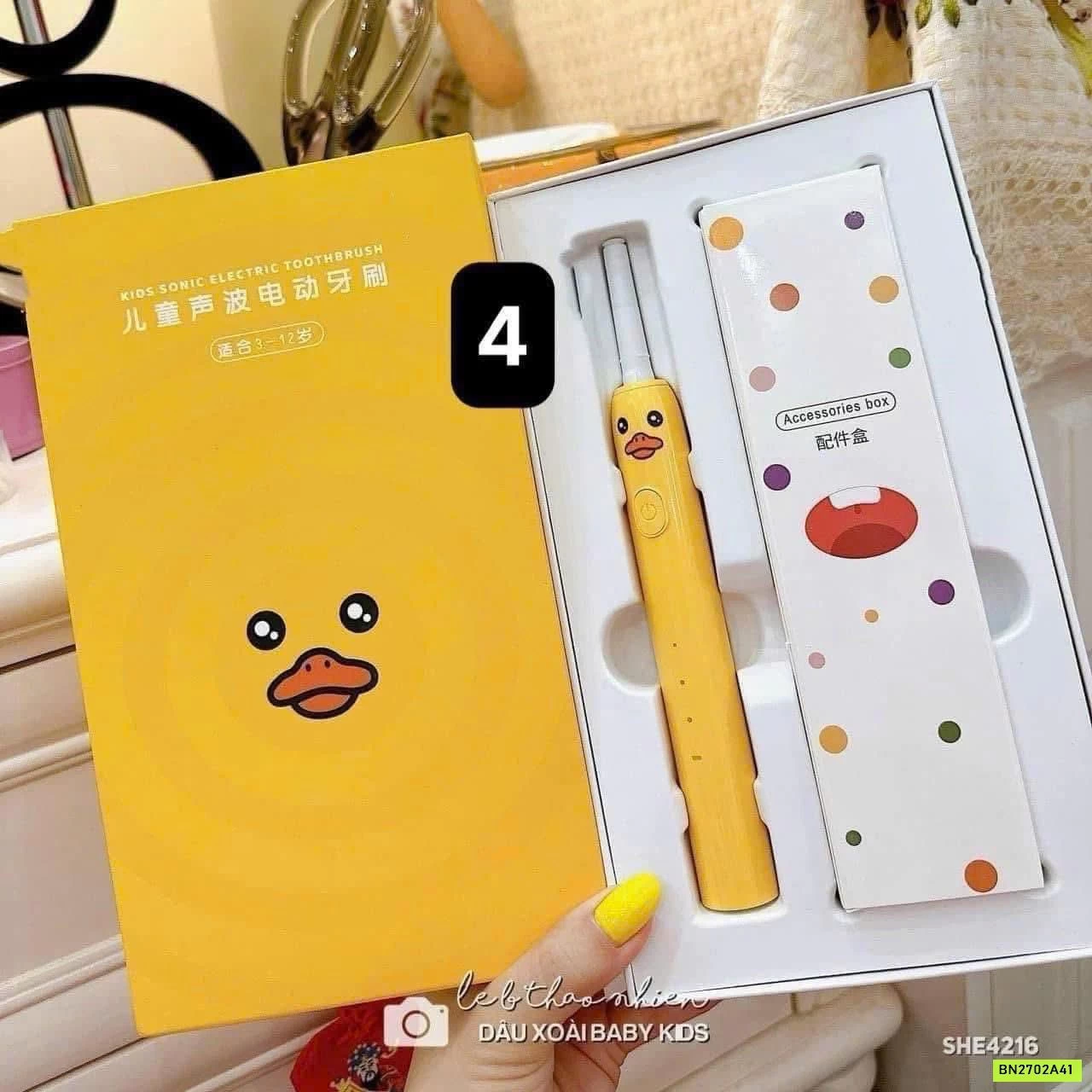 BÀN CHẢI ĐIỆN THÚ CƯNG CHO BÉ