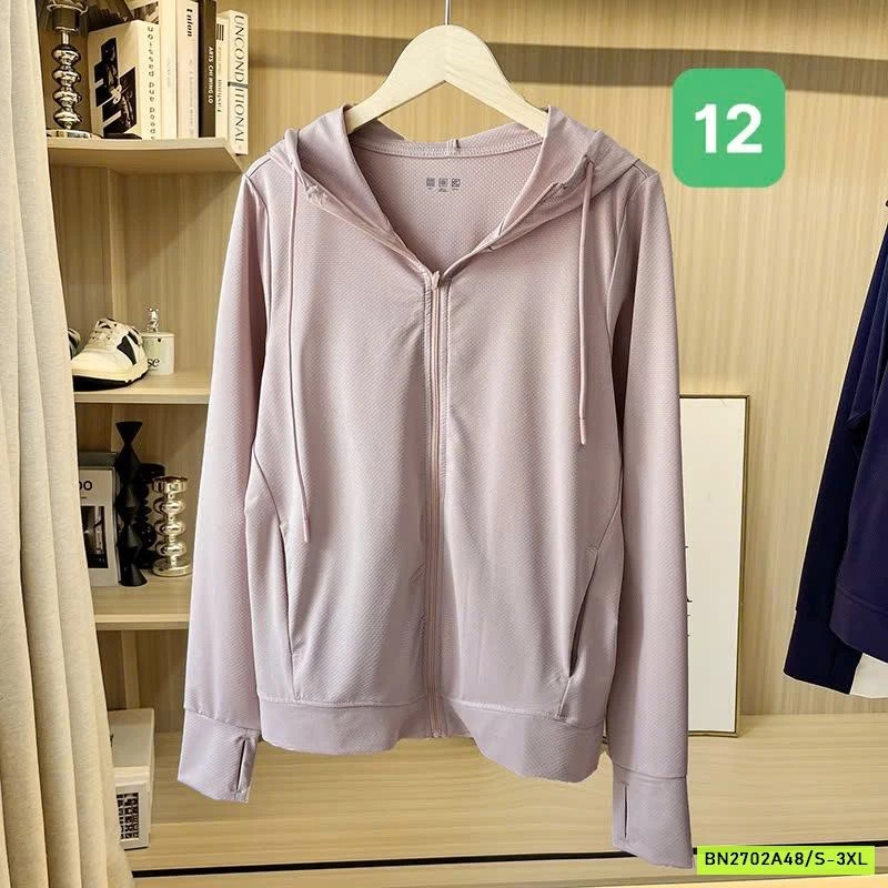 ÁO CHỐNG NẮNG TRƠN MÀU