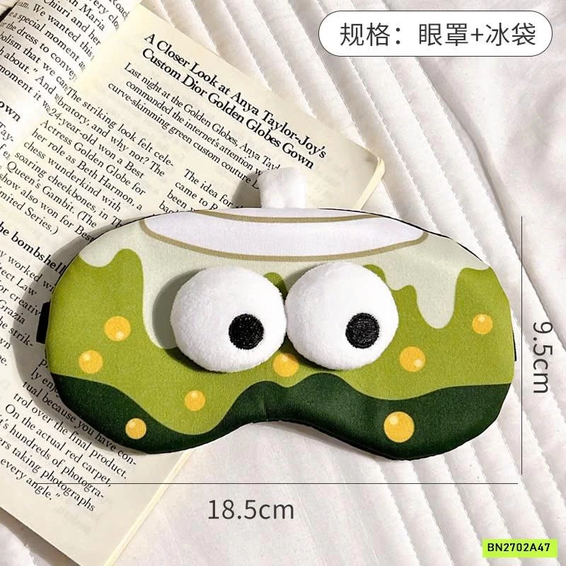 BỊT MẮT NGỦ HOẠT HÌNH HOTDOG CUTE