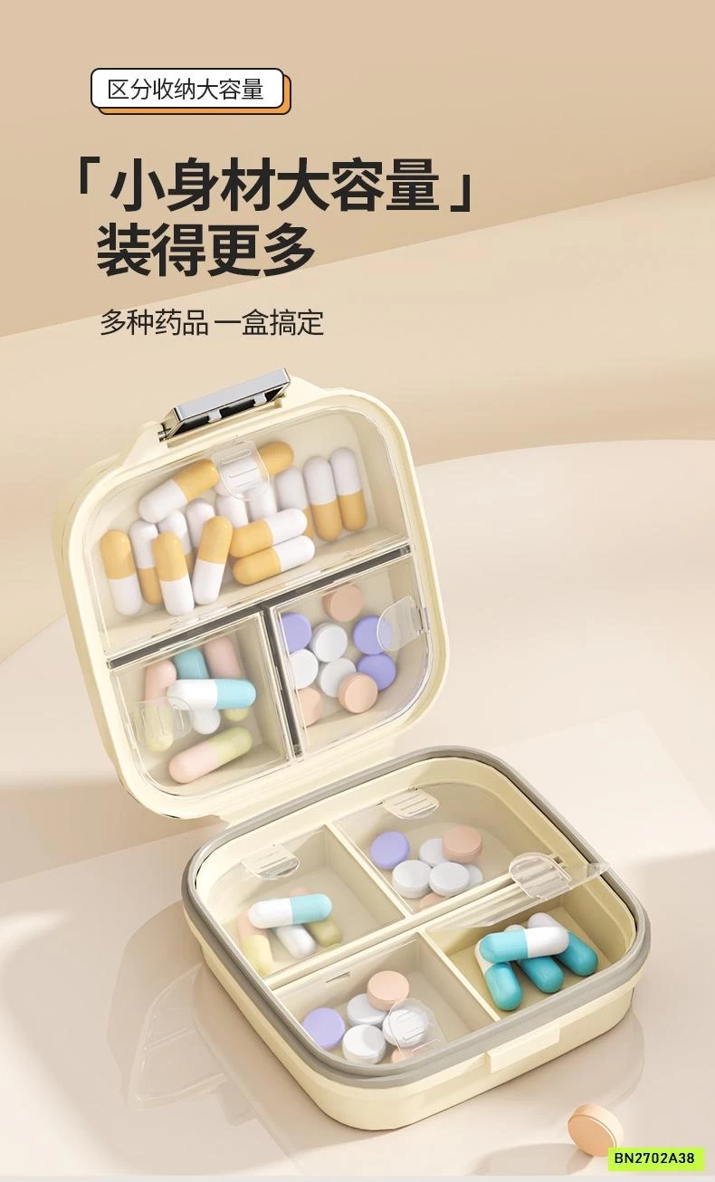 HỘP ĐỰNG THUỐC CHIA NGĂN MINI