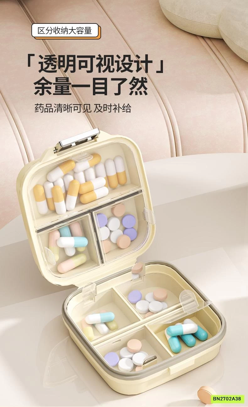 HỘP ĐỰNG THUỐC CHIA NGĂN MINI