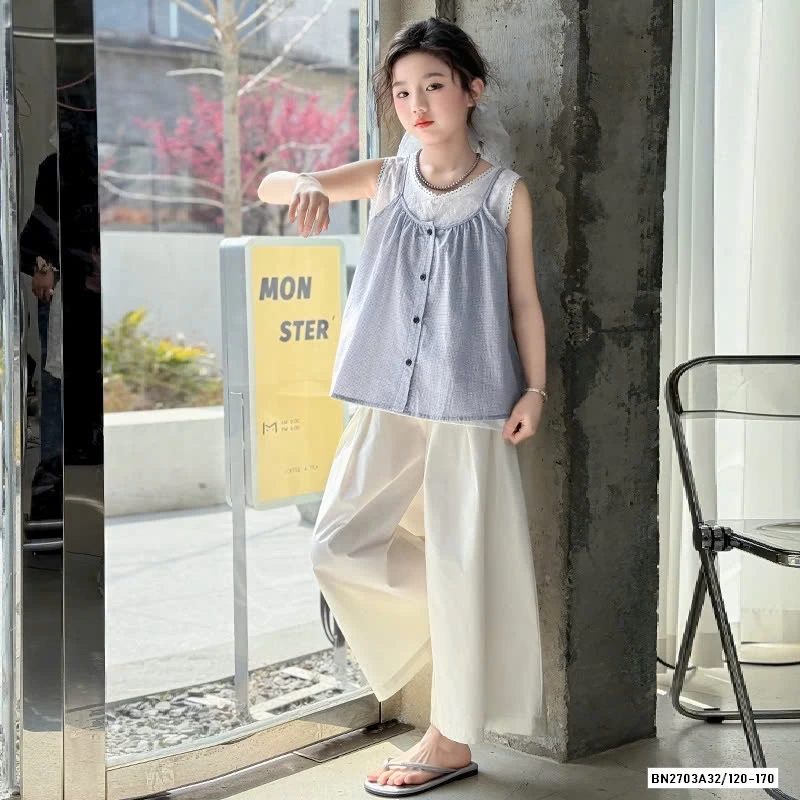 SÉT ÁO 2 DÂY MIX QUẦN SUÔNG SZ ĐẠI