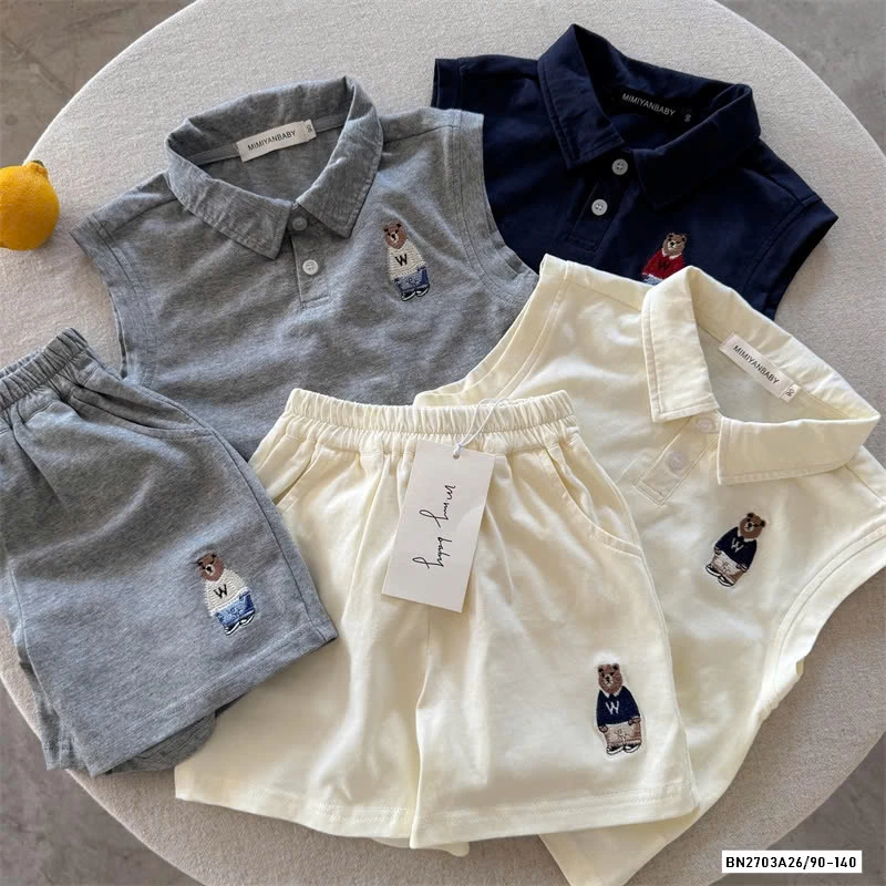 SÉT SÁT NÁCH LOGO GẤU MMY