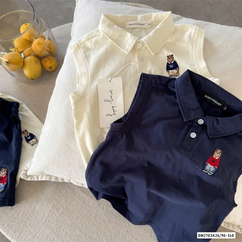 SÉT SÁT NÁCH LOGO GẤU MMY