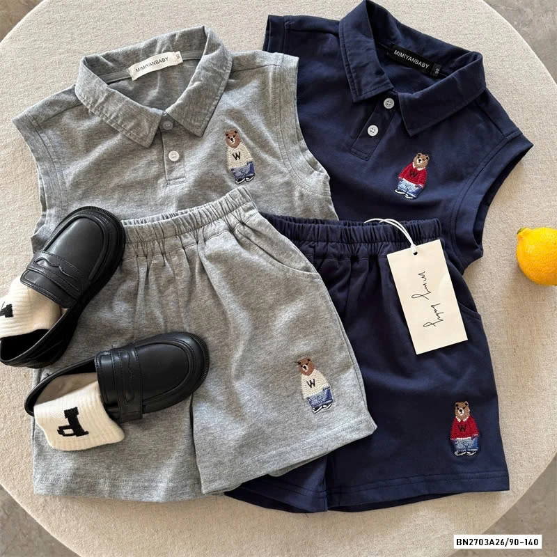 SÉT SÁT NÁCH LOGO GẤU MMY