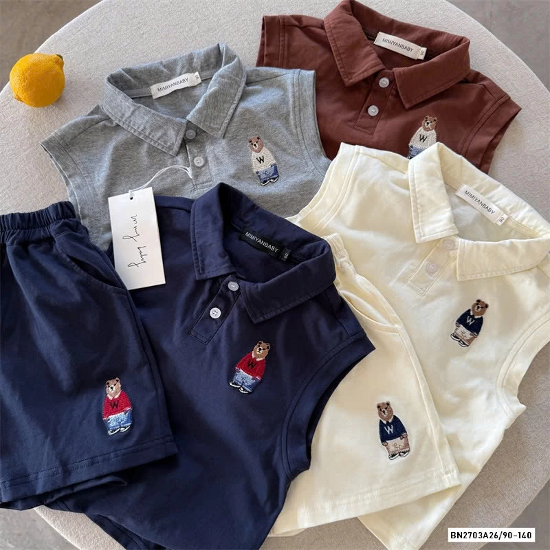 SÉT SÁT NÁCH LOGO GẤU MMY