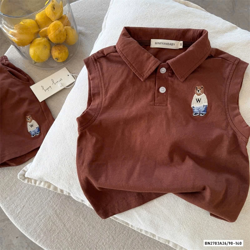 SÉT SÁT NÁCH LOGO GẤU MMY