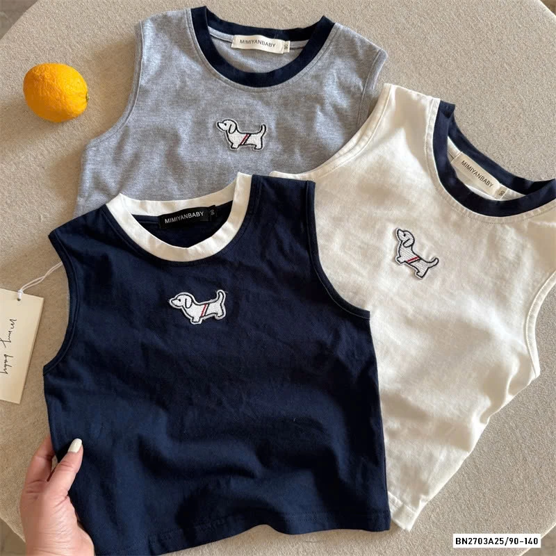 ÁO SÁT NÁCH LOGO CÚN MMY