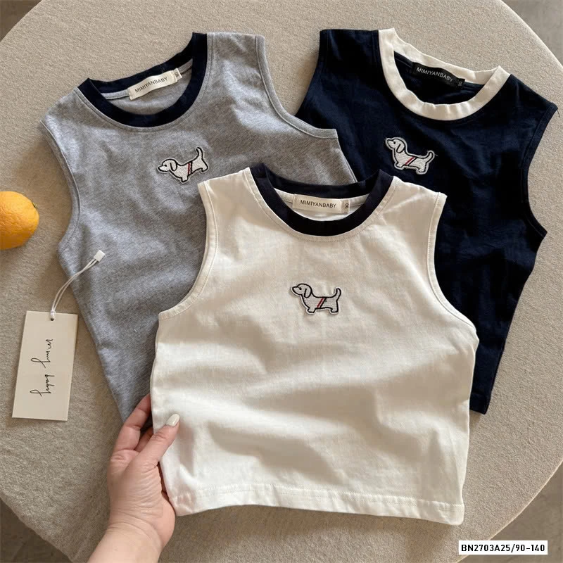 ÁO SÁT NÁCH LOGO CÚN MMY