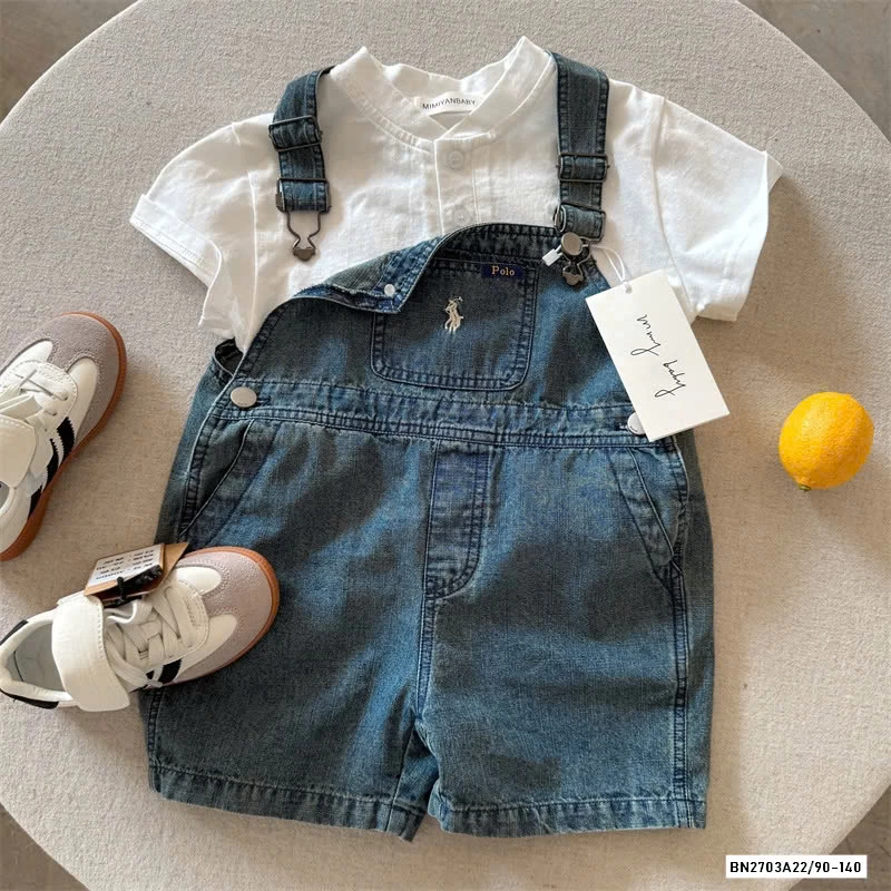 ÁO THUN CỔ TRỤ LOGO NGỰA MMY