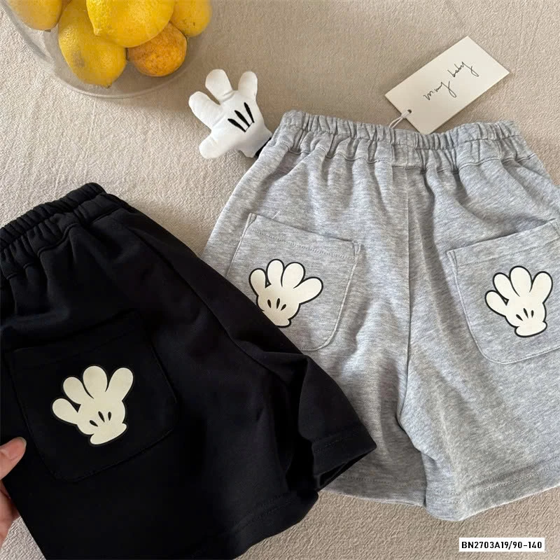 SHORT COTTON BÀN TAY MMY