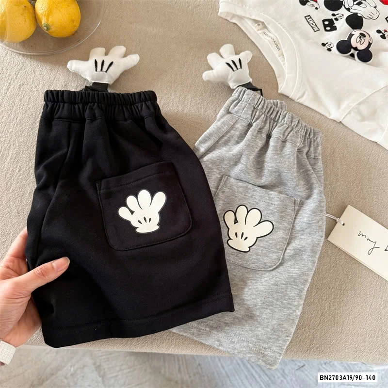 SHORT COTTON BÀN TAY MMY