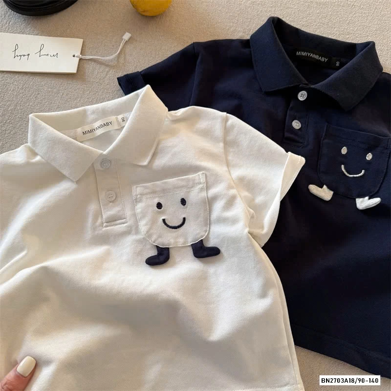 POLO BASSIC TÚI NGỰC MMY