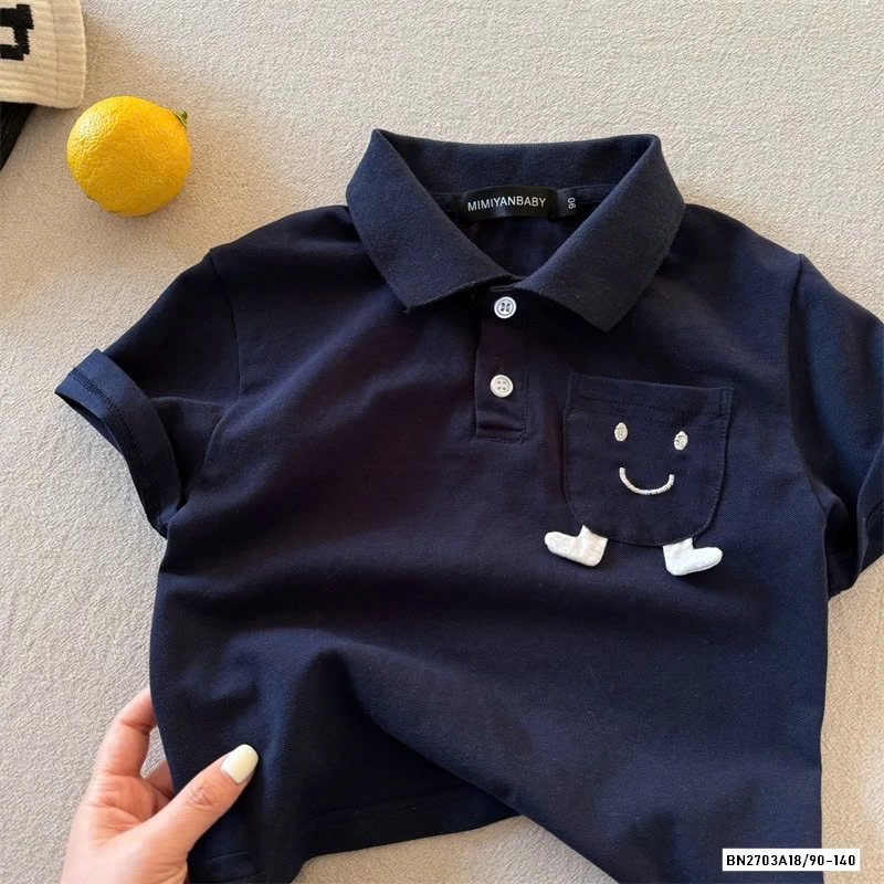 POLO BASSIC TÚI NGỰC MMY