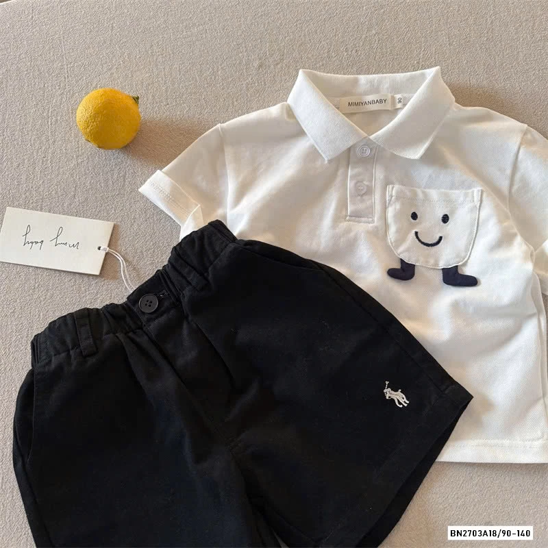 POLO BASSIC TÚI NGỰC MMY