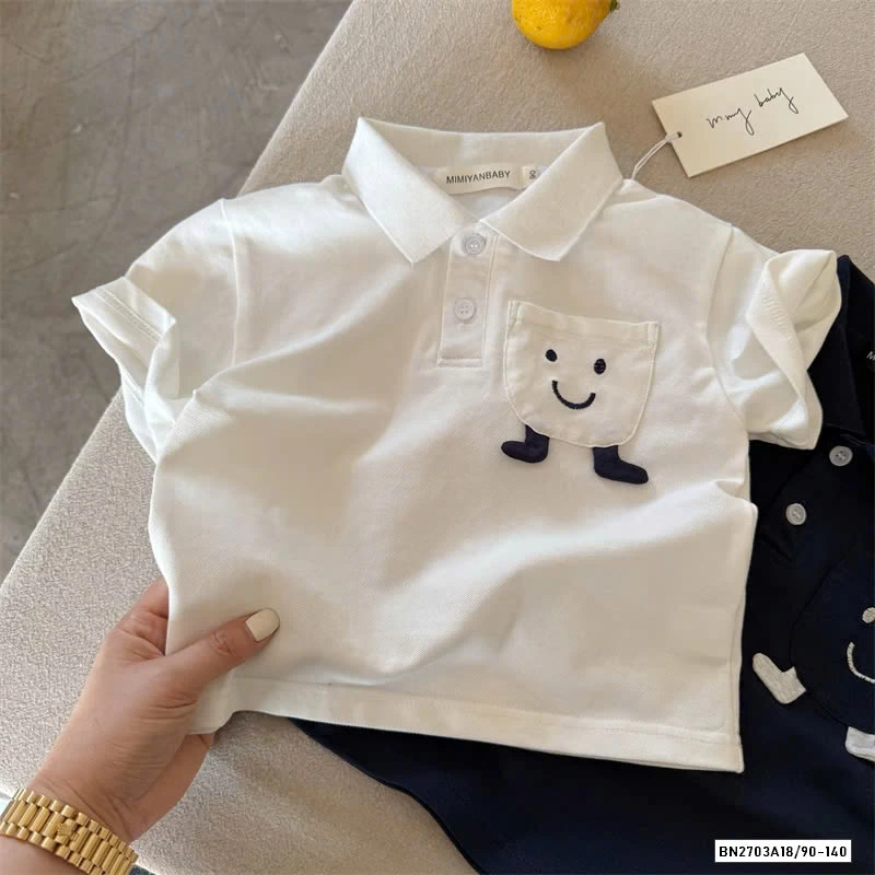 POLO BASSIC TÚI NGỰC MMY