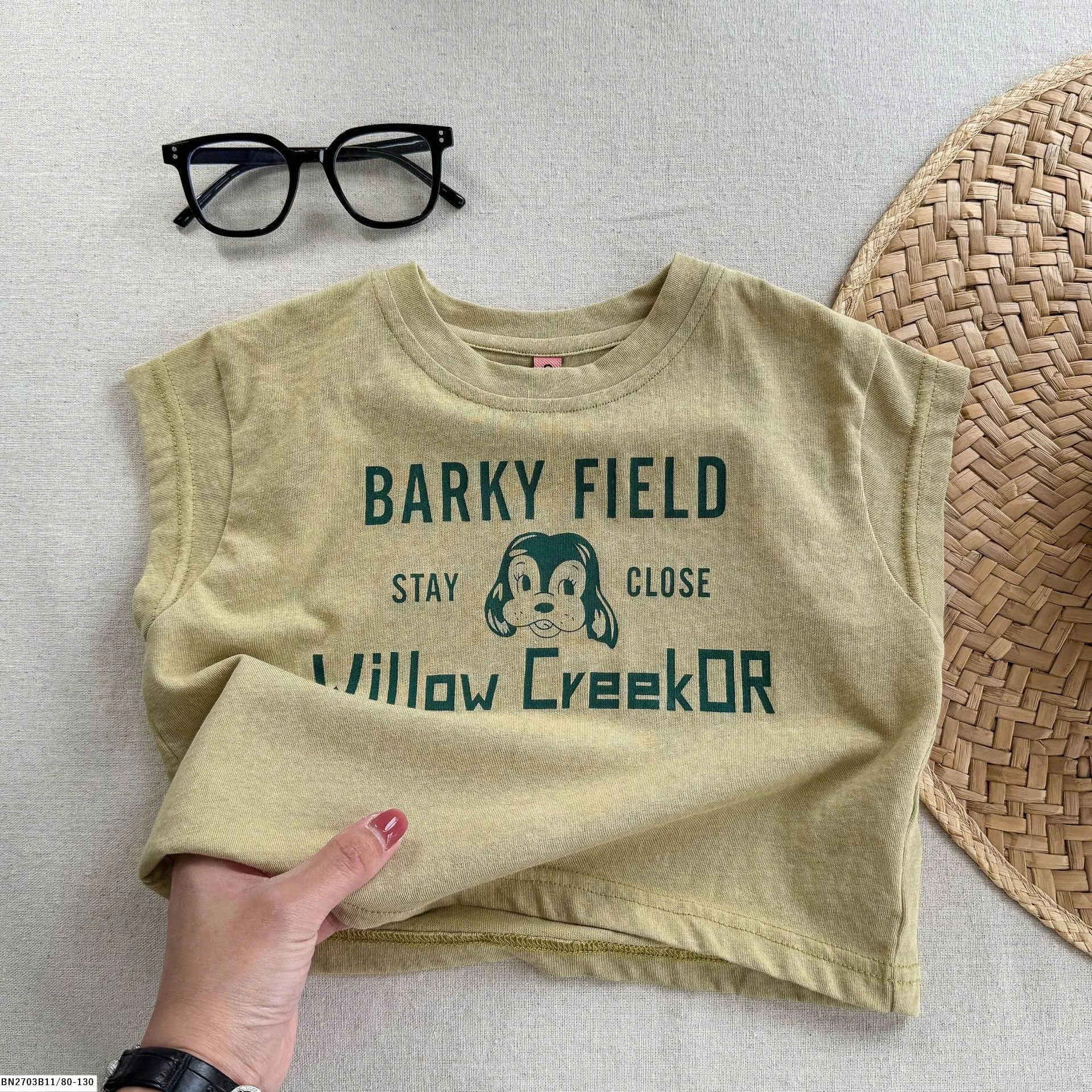 ÁO TANKTOP CHỮ ADBABY