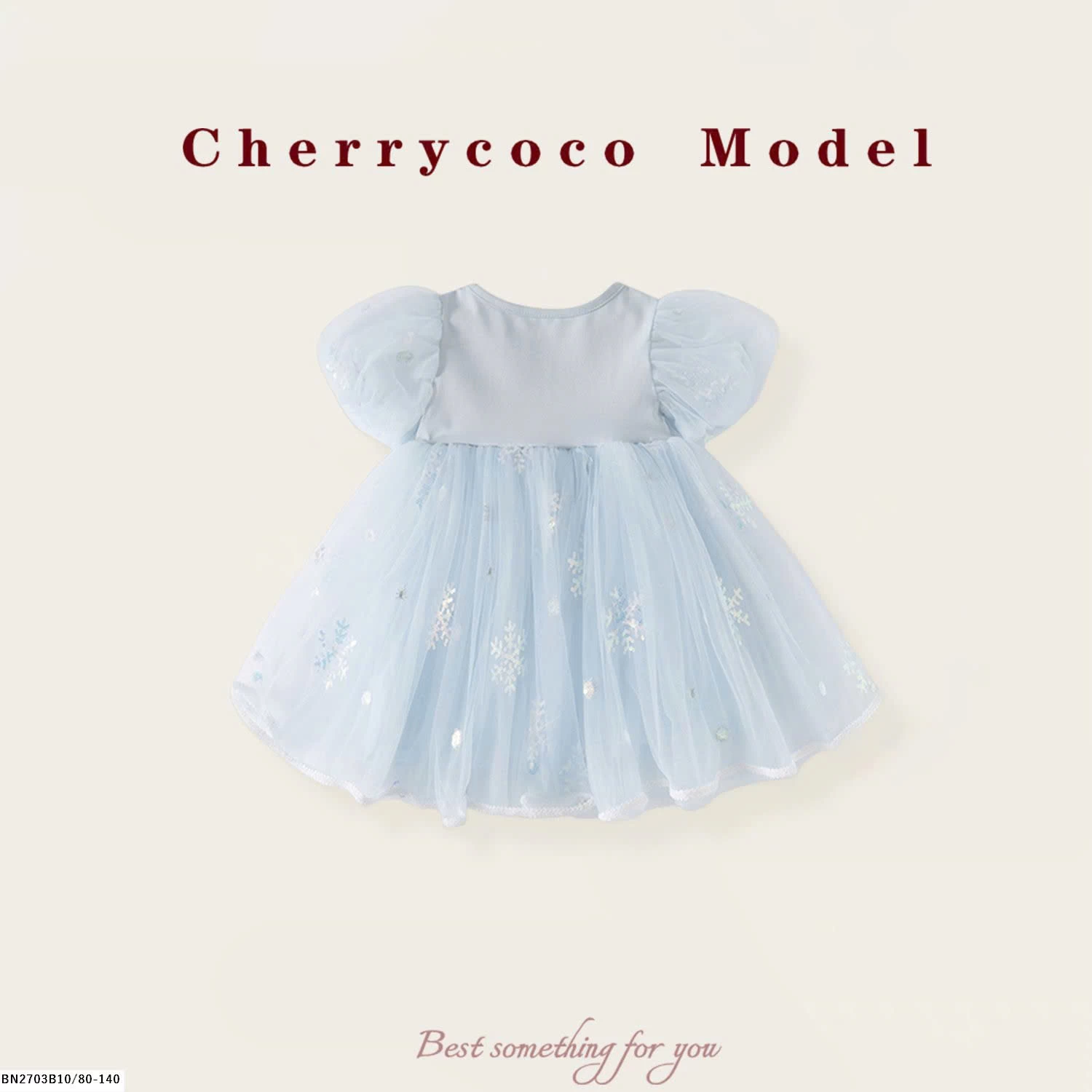 VÁY CÔNG CHÚA ELSA CHO BÉ GÁI CHERRYCOCO