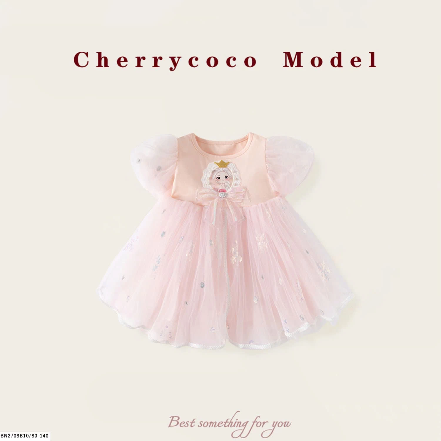 VÁY CÔNG CHÚA ELSA CHO BÉ GÁI CHERRYCOCO