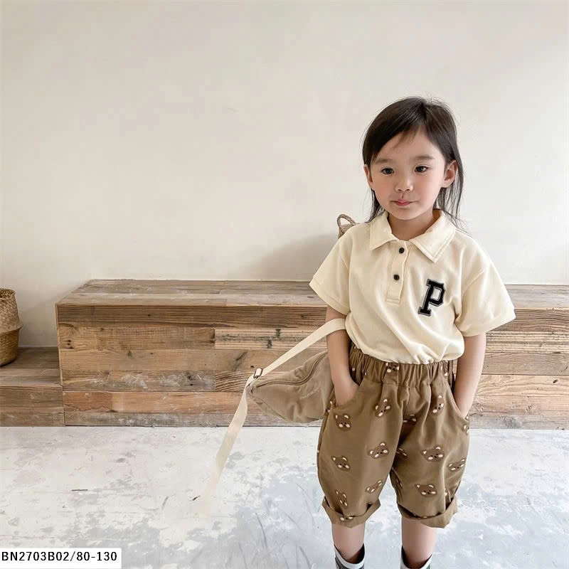 ÁO POLO CHỮ CÁI ADBABY