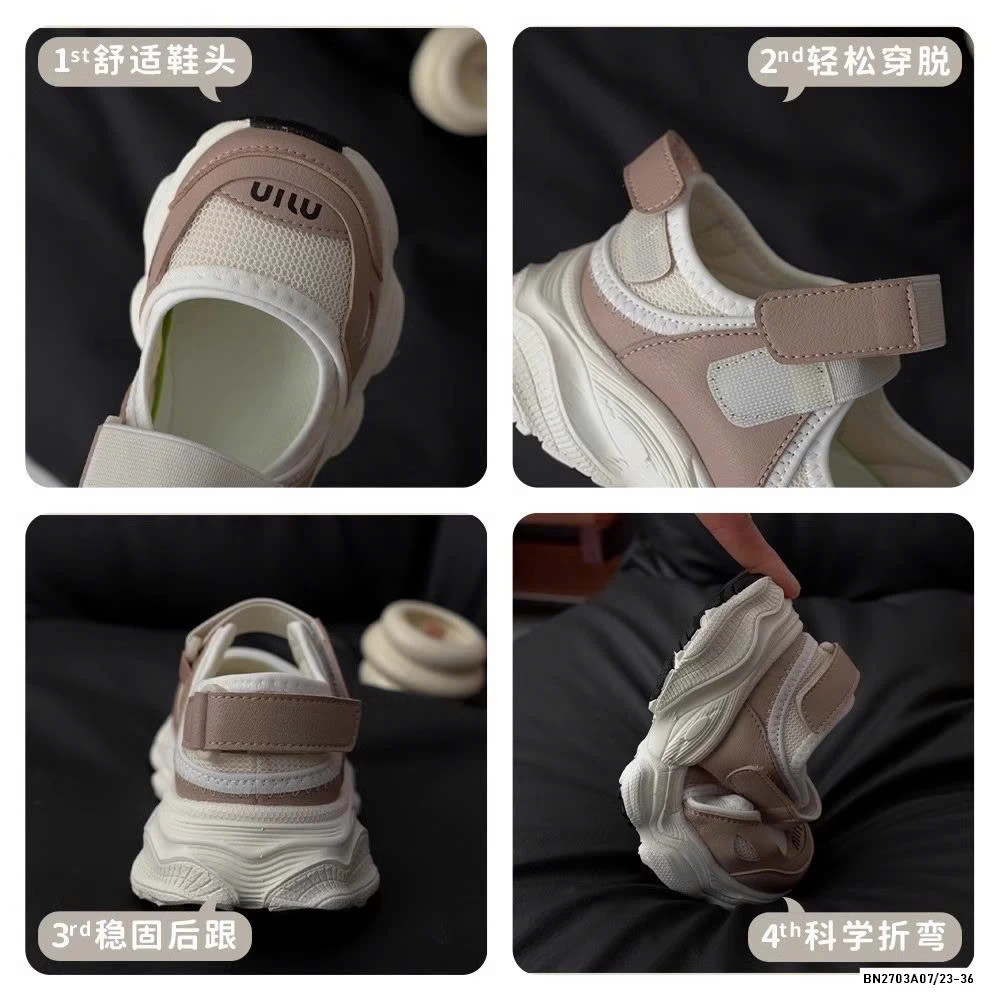 SANDAL GIẢ GIÀY THỂ THAO ĐẾ BÁNH MỲ