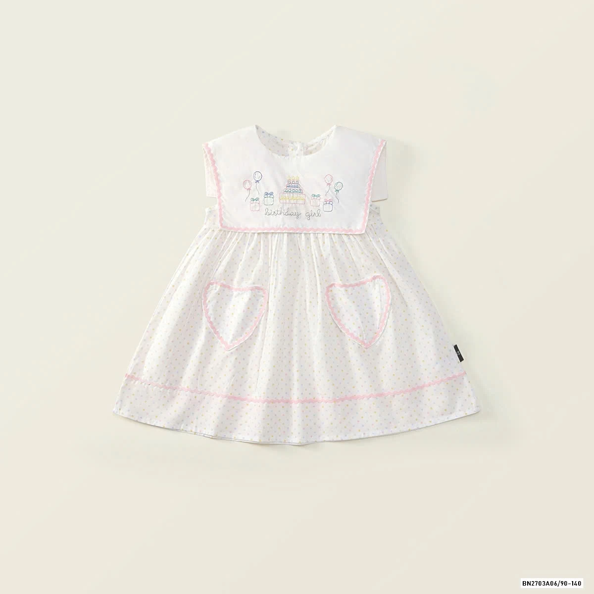 ĐẦM BIRTHDAY CỔ VUÔNG PREMIUM