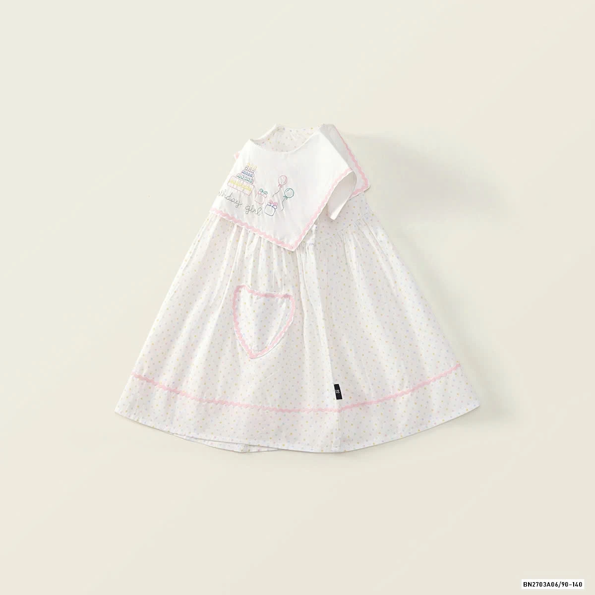 ĐẦM BIRTHDAY CỔ VUÔNG PREMIUM