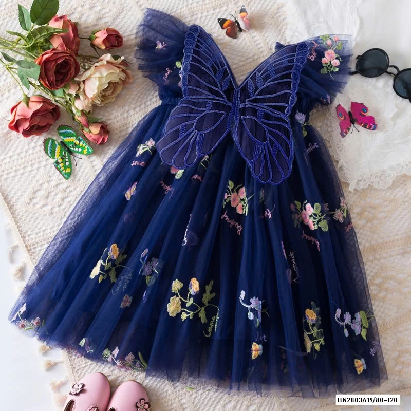 ĐẦM TUTU CÁNH BƯỚM THÊU HOA