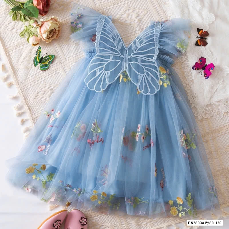 ĐẦM TUTU CÁNH BƯỚM THÊU HOA