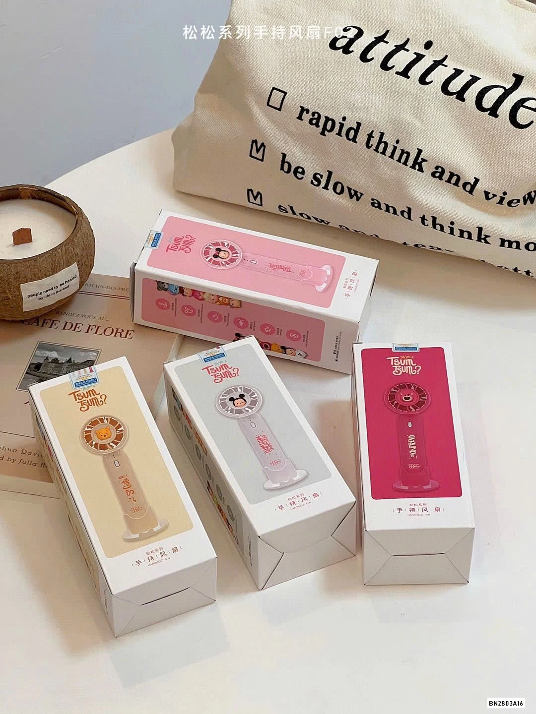 QUẠT MINI CẦM TAY DISNEY