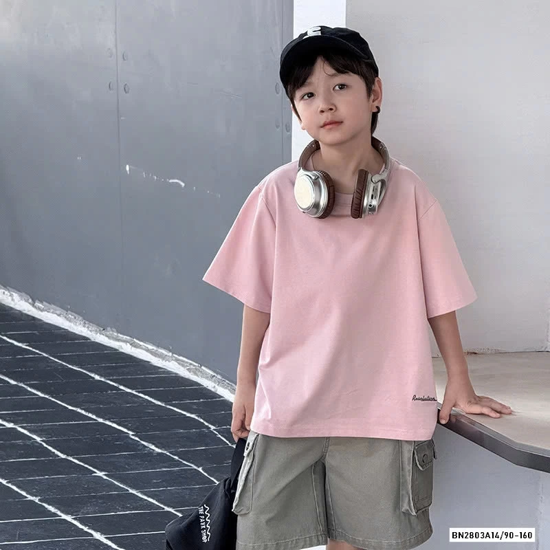 ÁO THUN TRƠN CỔ TRÒN 25B125 AMBB