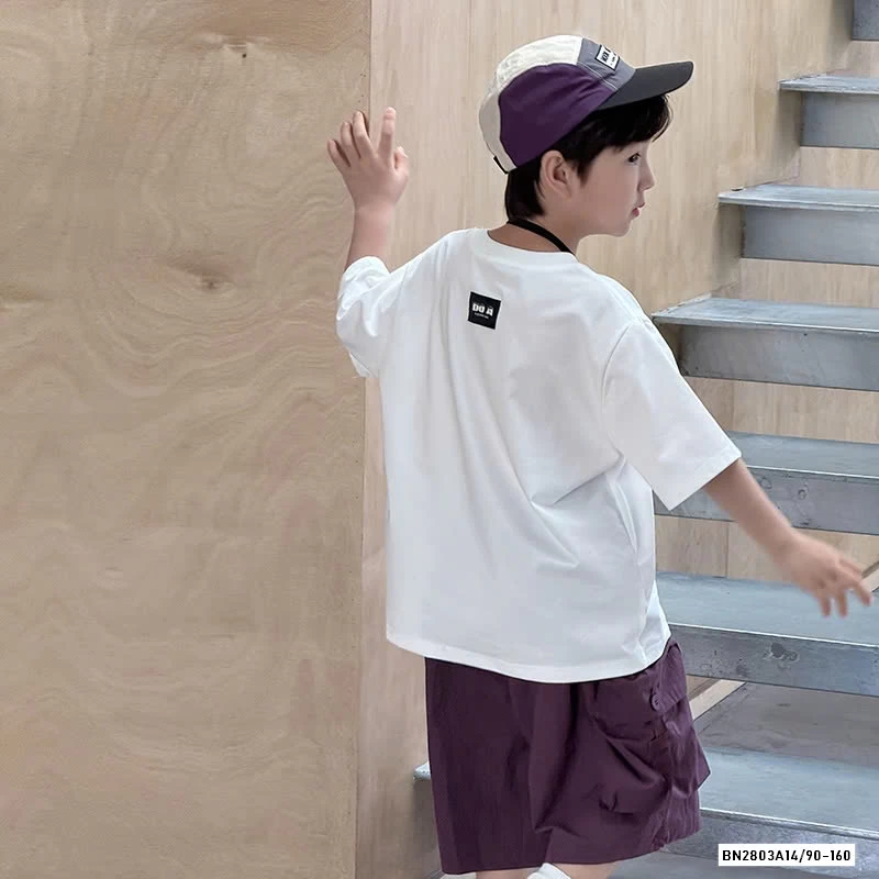 ÁO THUN TRƠN CỔ TRÒN 25B125 AMBB