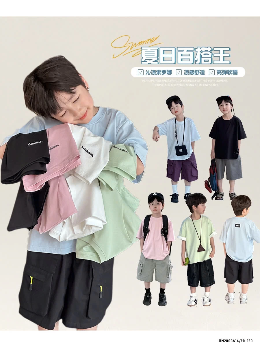 ÁO THUN TRƠN CỔ TRÒN 25B125 AMBB