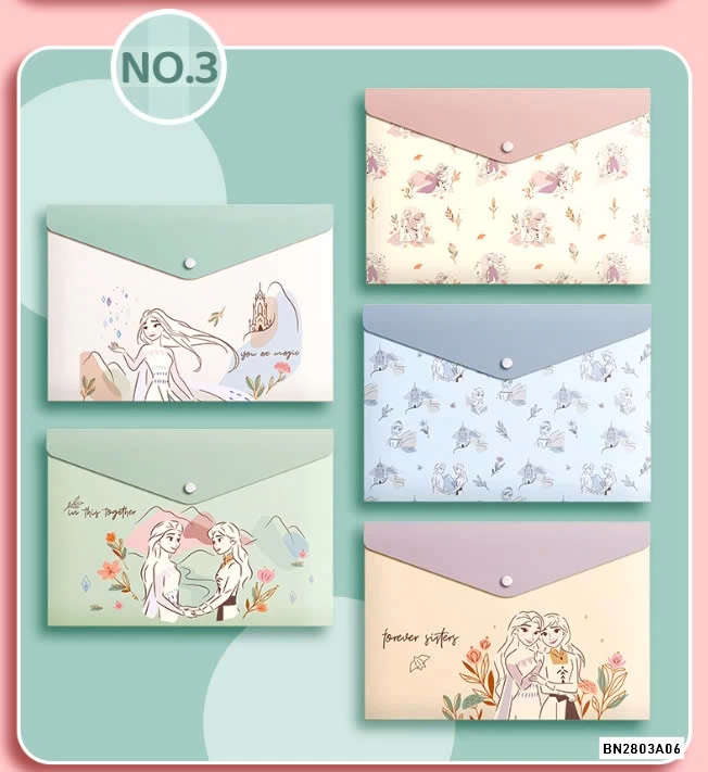 SÉT 5 TÚI ĐỰNG TÀI LIỆU GIẤY KTRA